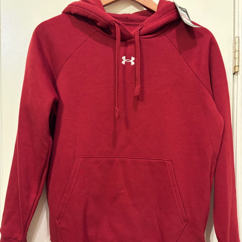Under Armour Garnett color women’s size XS hoodie. New. $25.